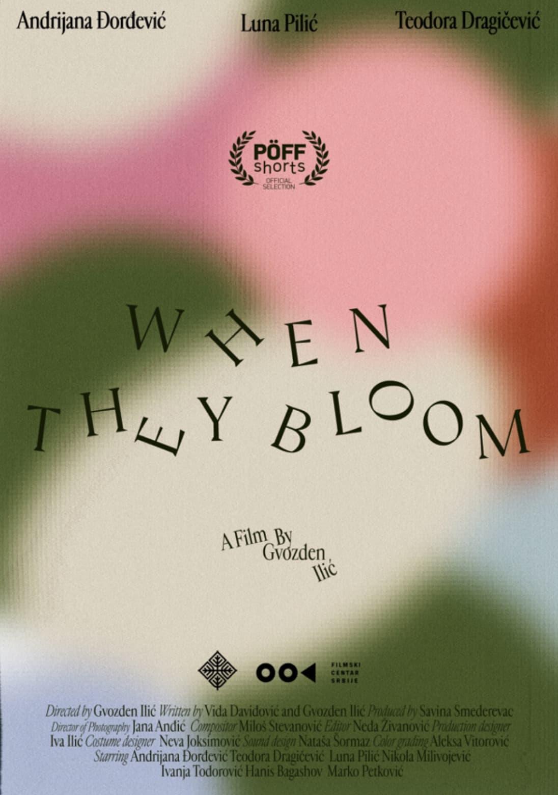 When They Bloom poster