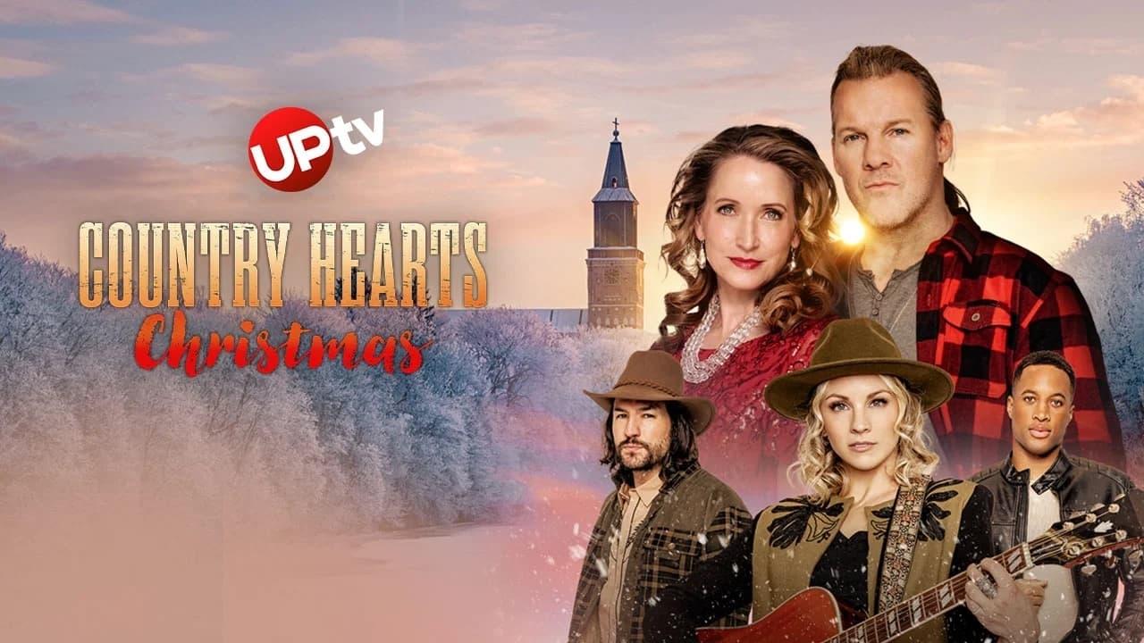 Country Hearts Christmas backdrop