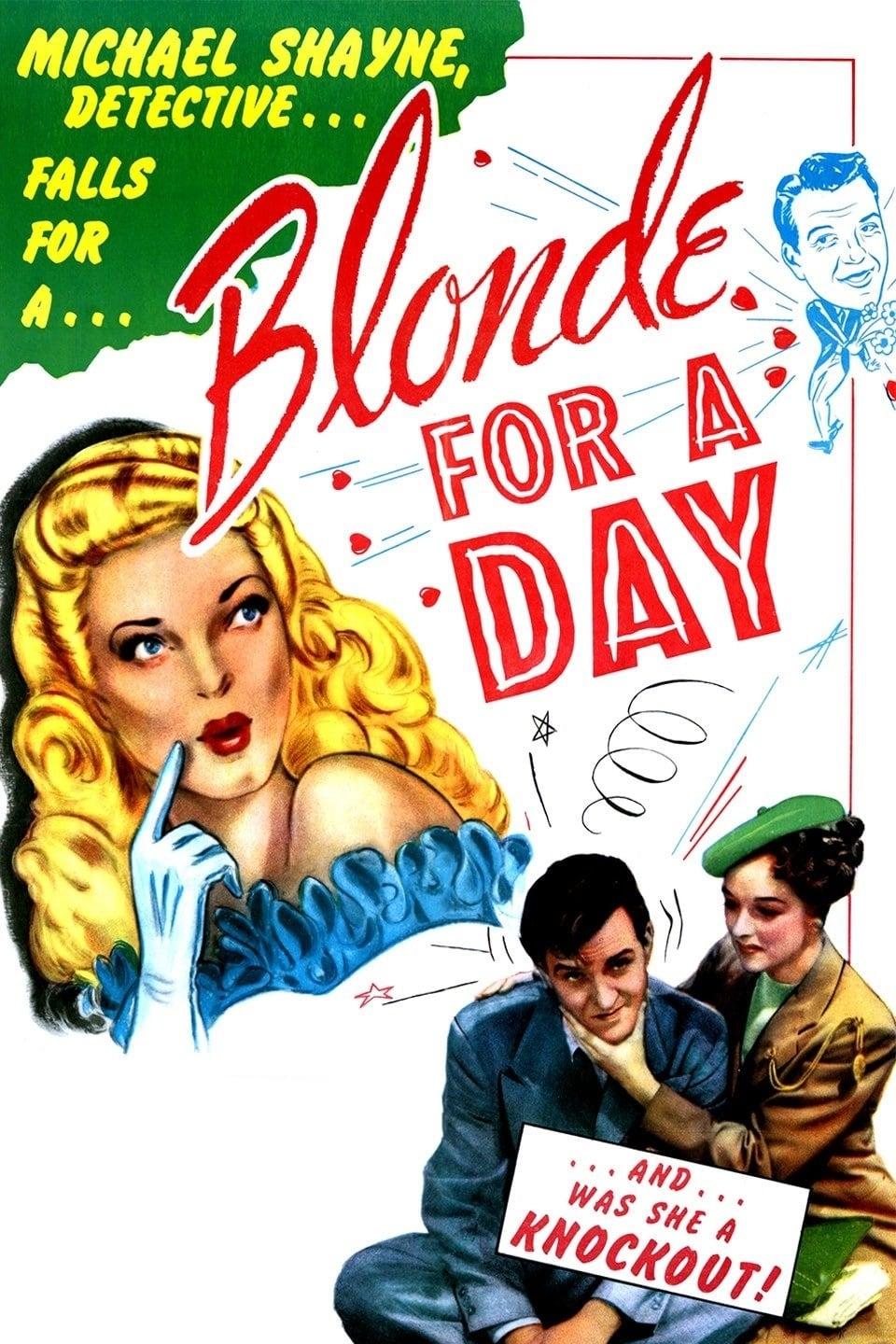 Blonde for a Day poster
