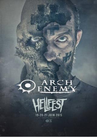 Arch Enemy - Hellfest Open Air 2015 poster