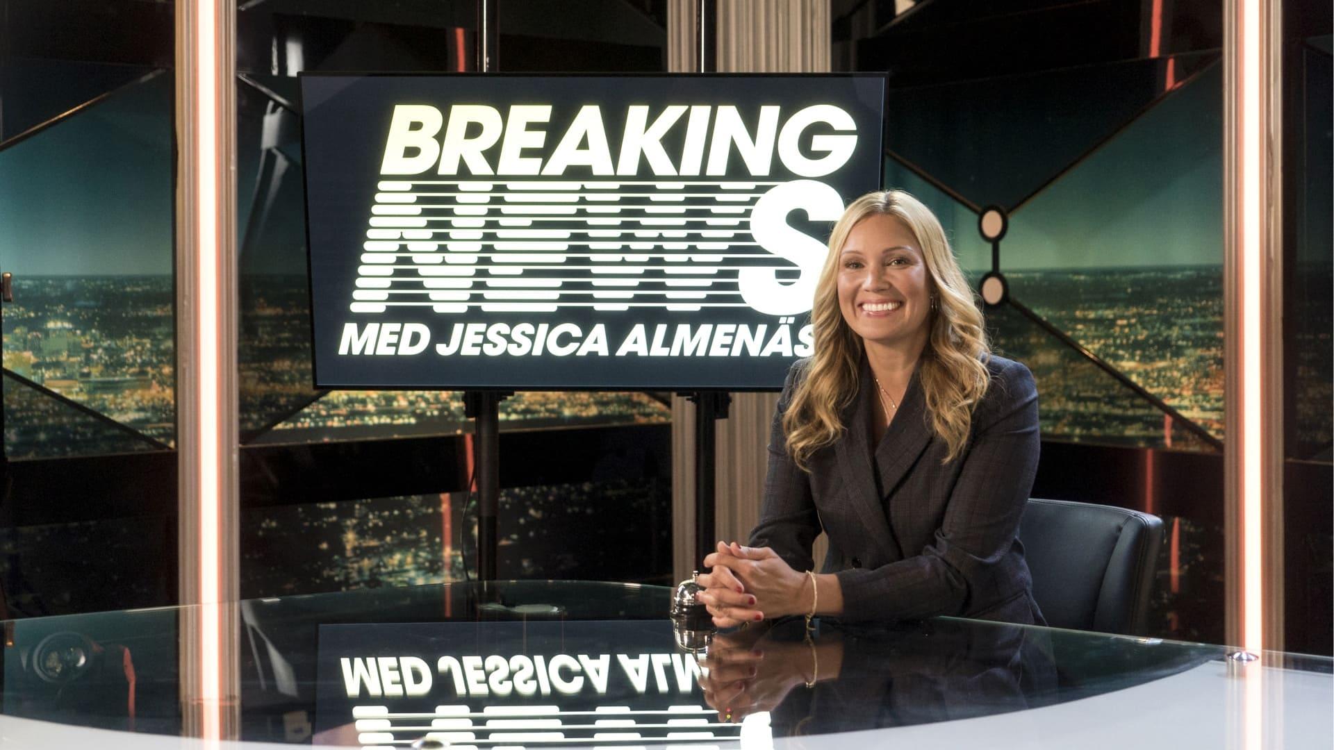 Breaking News with Jessica Almenäs backdrop