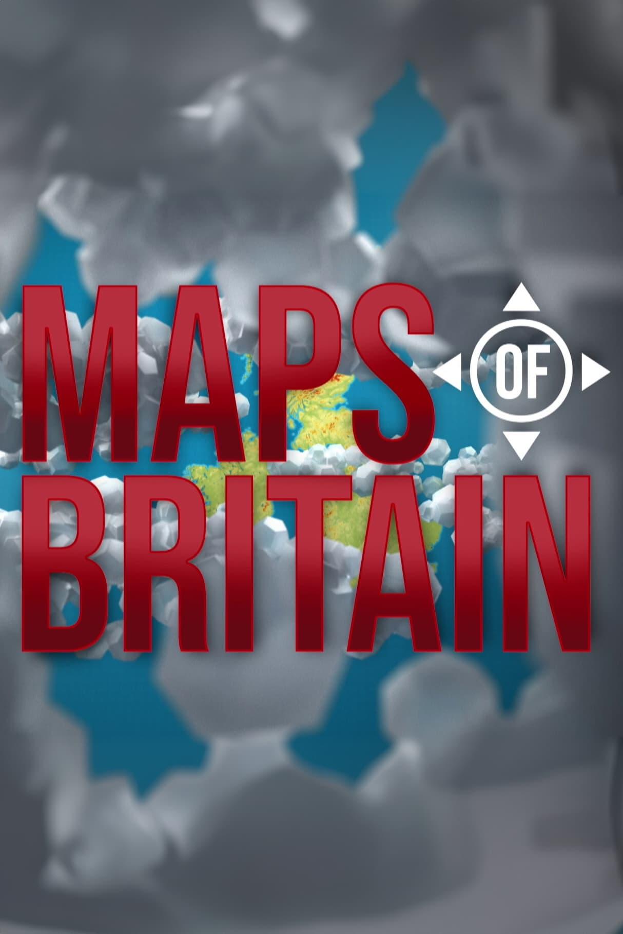 Maps of Britain poster