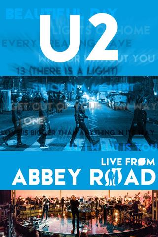 U2 - Live from Abbey Road poster