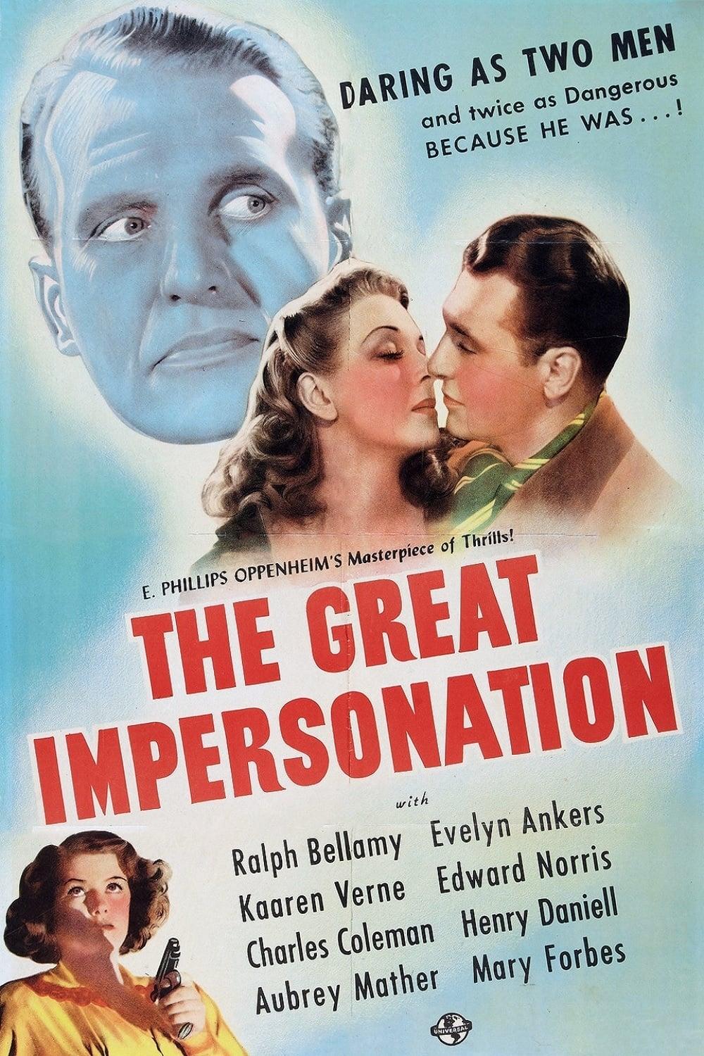 The Great Impersonation poster