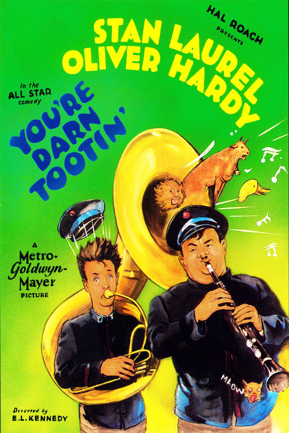 You're Darn Tootin' poster