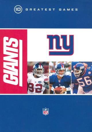 NFL: New York Giants - 10 Greatest Games poster