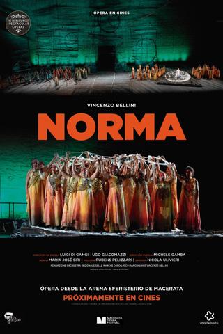 Norma (Sferisterio Opera Festival) poster