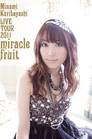 Minami Kuribayashi LIVE TOUR 2011 miracle fruit poster