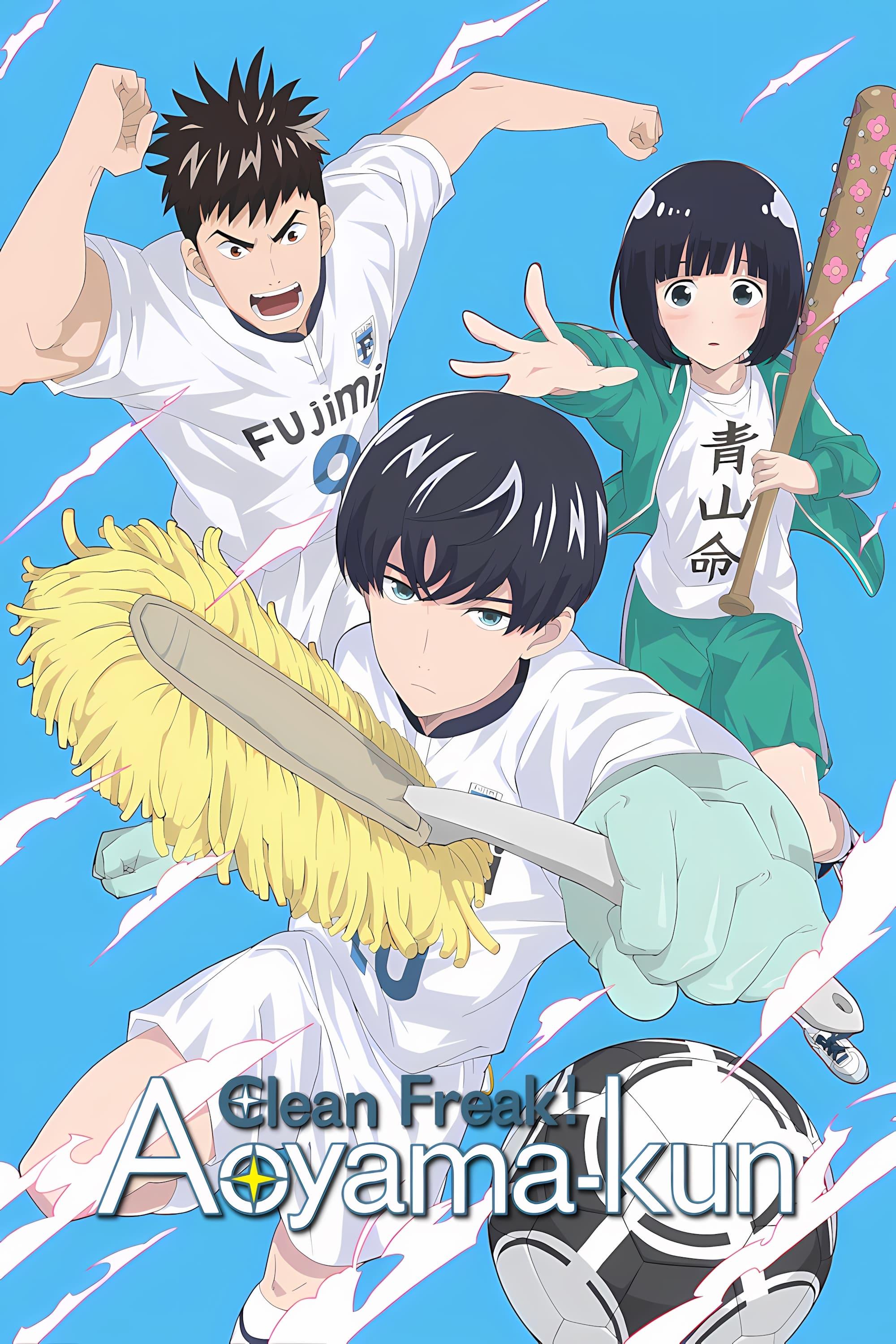 Clean Freak! Aoyama-kun poster