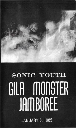 Sonic Youth - Gila Monster Jamboree - January 5, 1985 poster