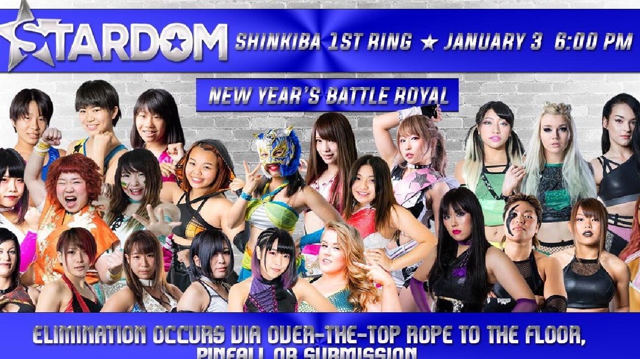 Stardom New Years Stars  Tag 2 backdrop