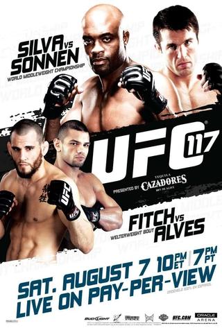 UFC 117: Silva vs. Sonnen poster