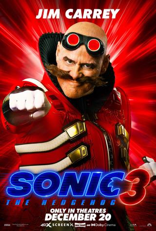 Sonic the Hedgehog 3 poster