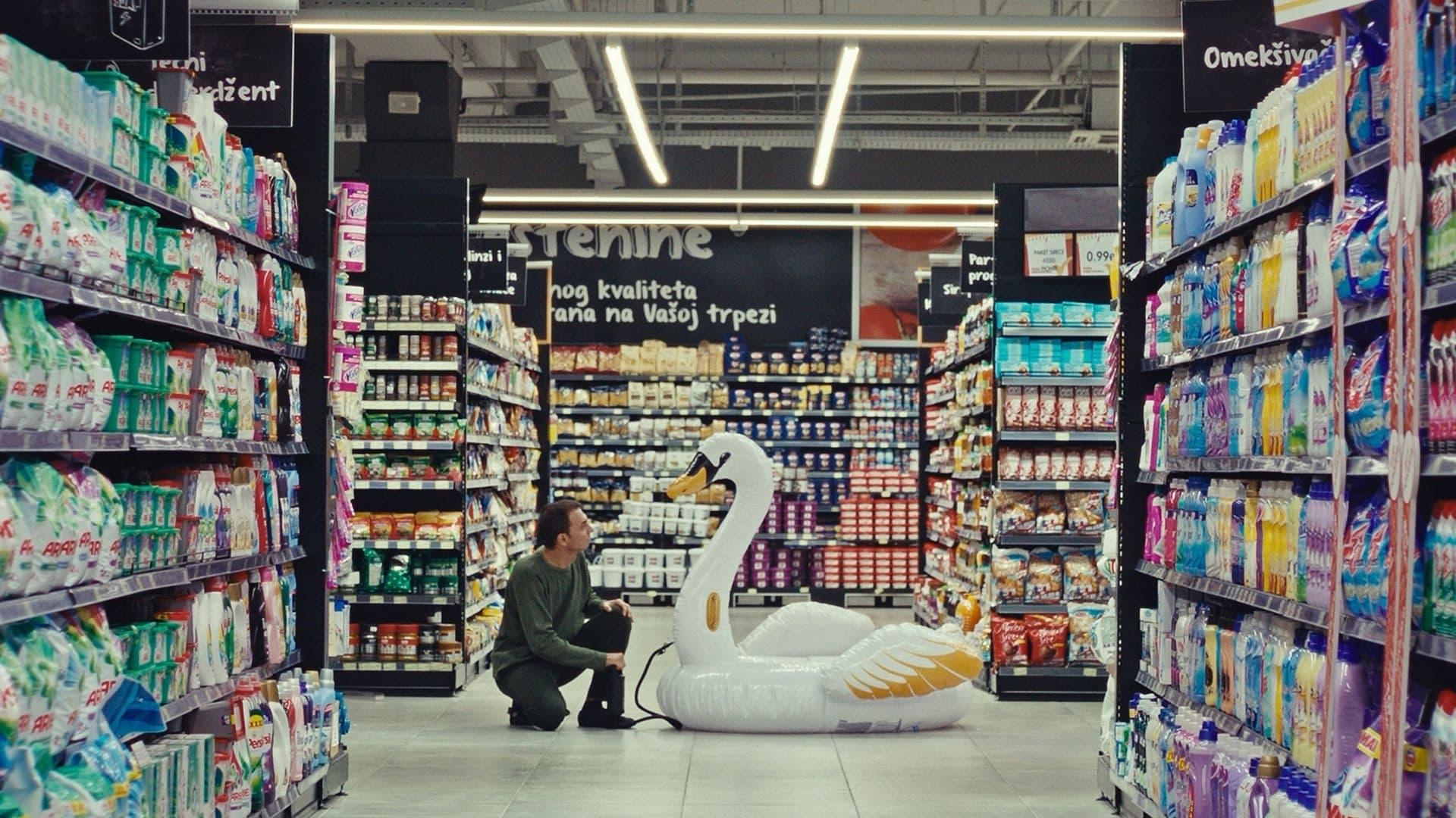 Supermarket backdrop