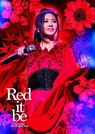 Mai Kuraki Live Project 2018 “Red it be ～君想ふ 春夏秋冬～” poster