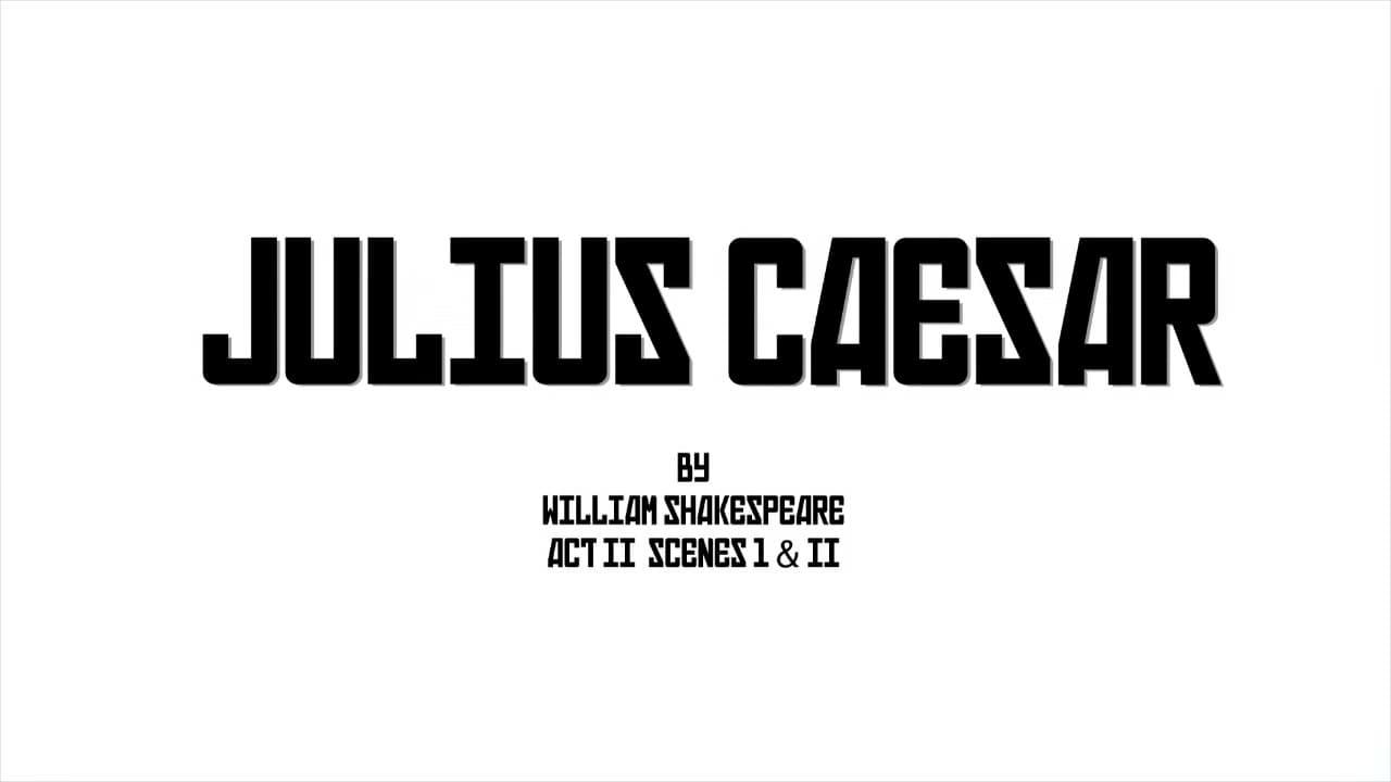 Julius Caesar backdrop