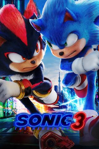 Sonic the Hedgehog 3 poster