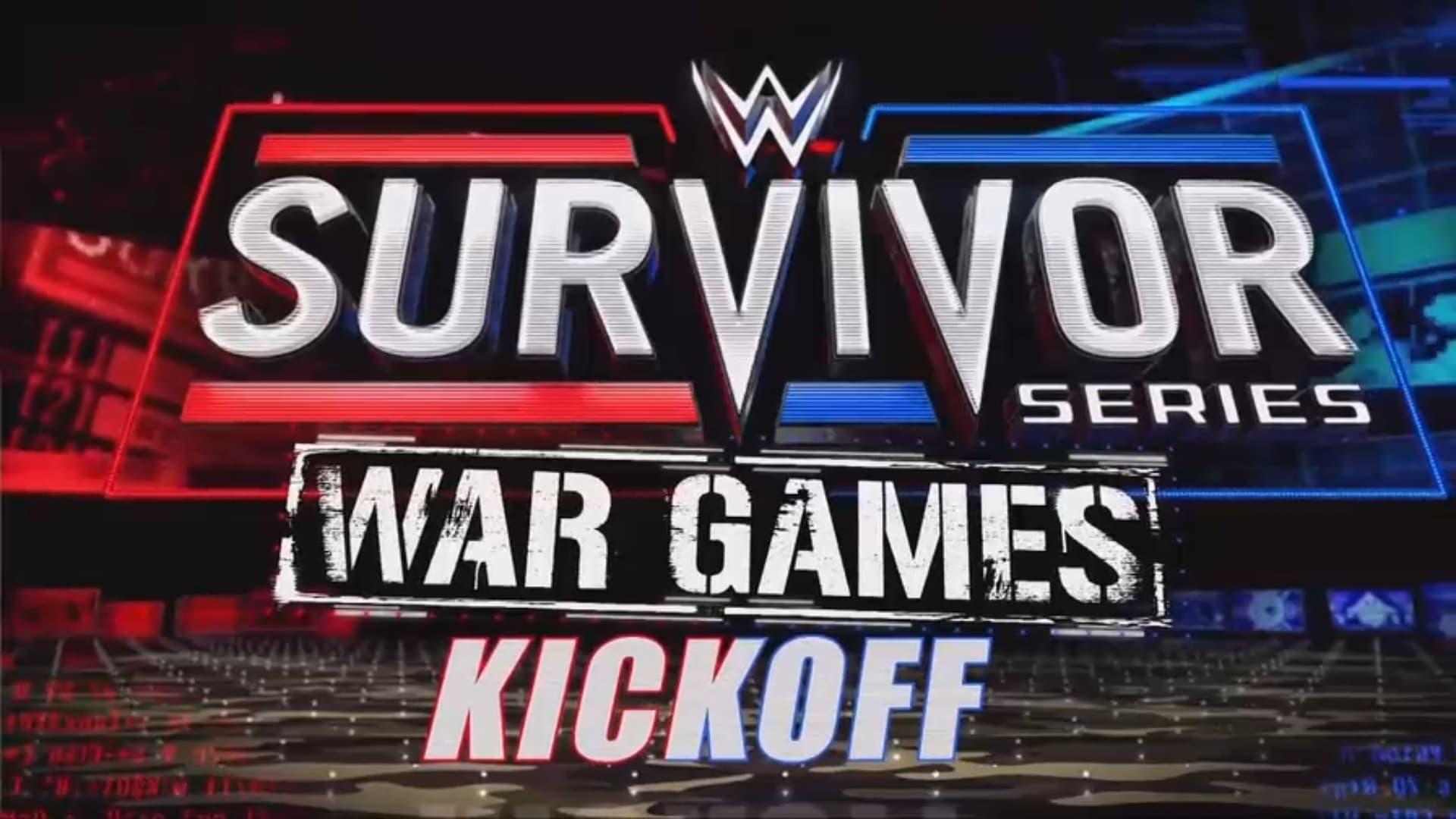 WWE Survivor Series WarGames 2022 Kickoff backdrop