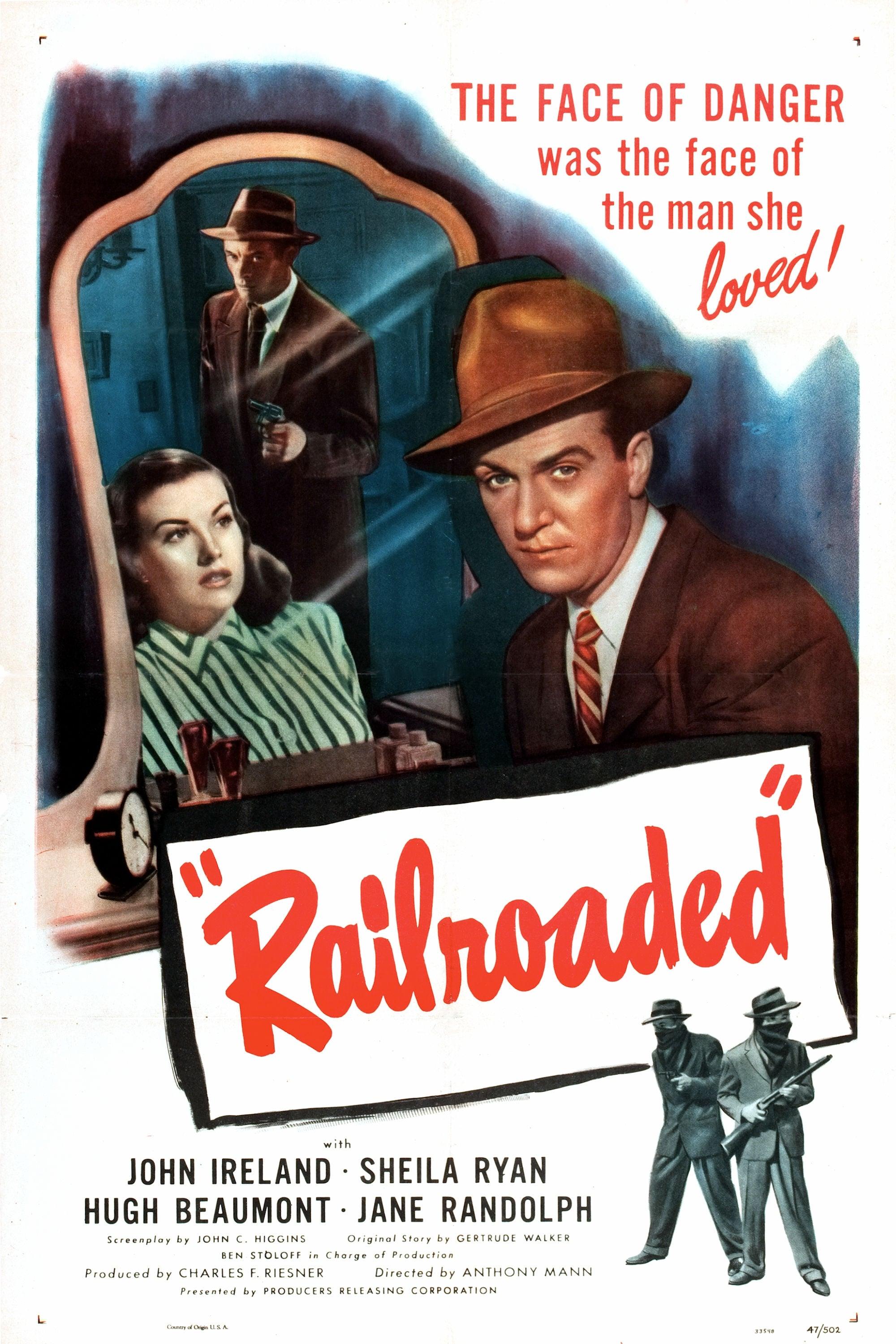 Railroaded! poster