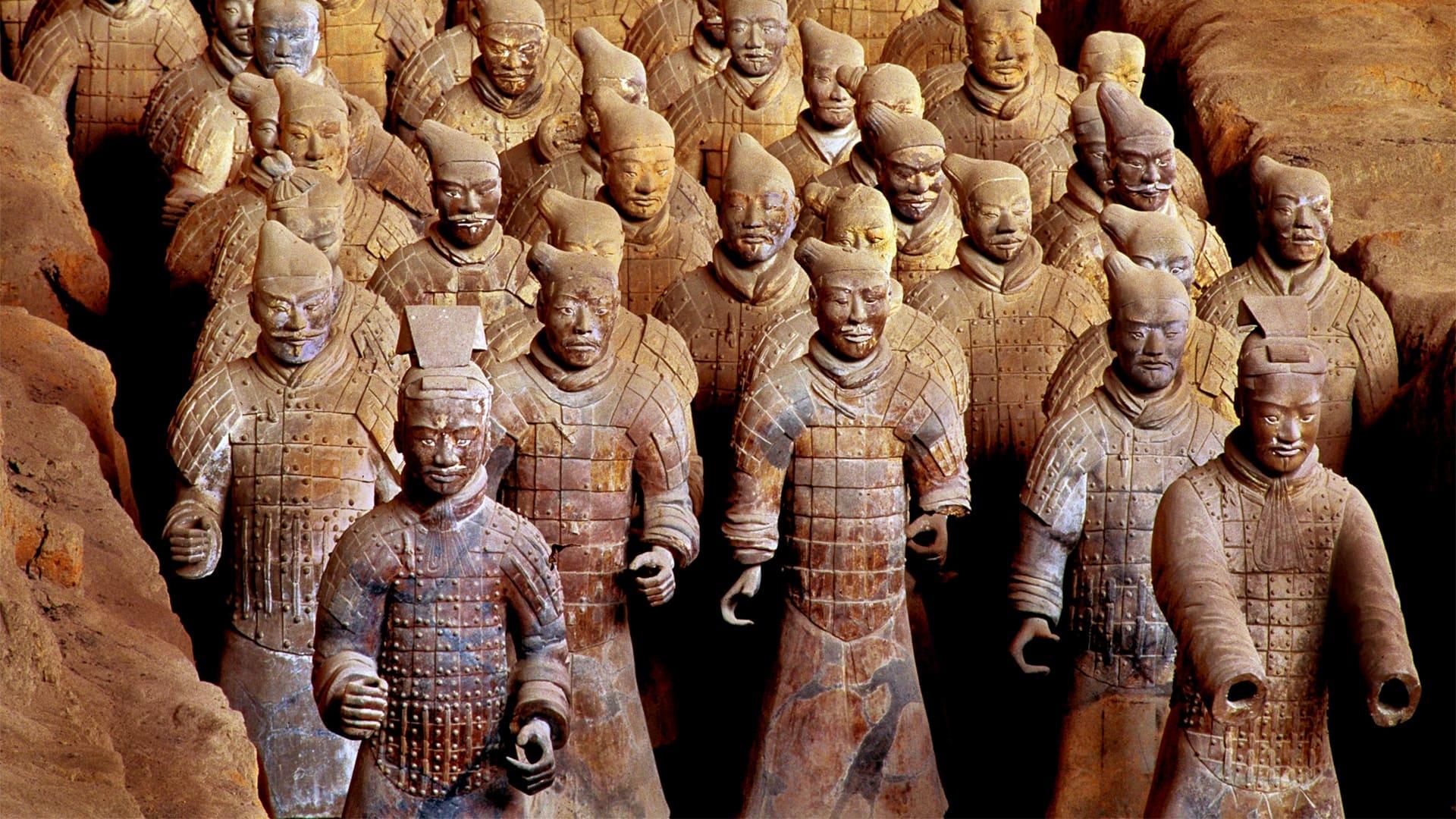 Mysteries of the Terracotta Warriors backdrop