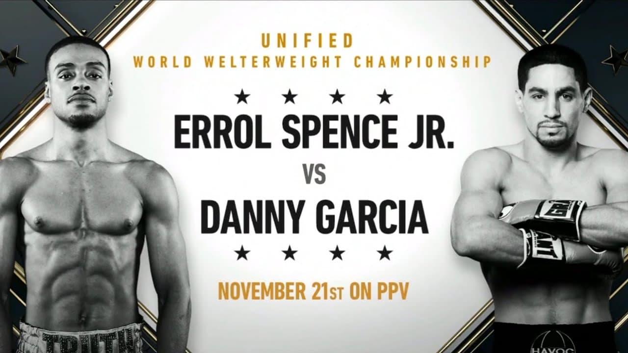 Errol Spence Jr. vs. Danny Garcia backdrop
