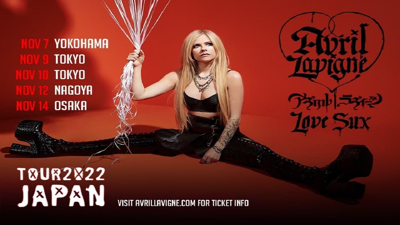Avril Lavigne: Love Sux Tour - Japan backdrop
