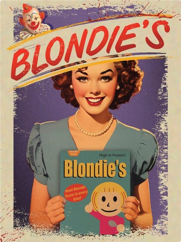 Blondie's poster