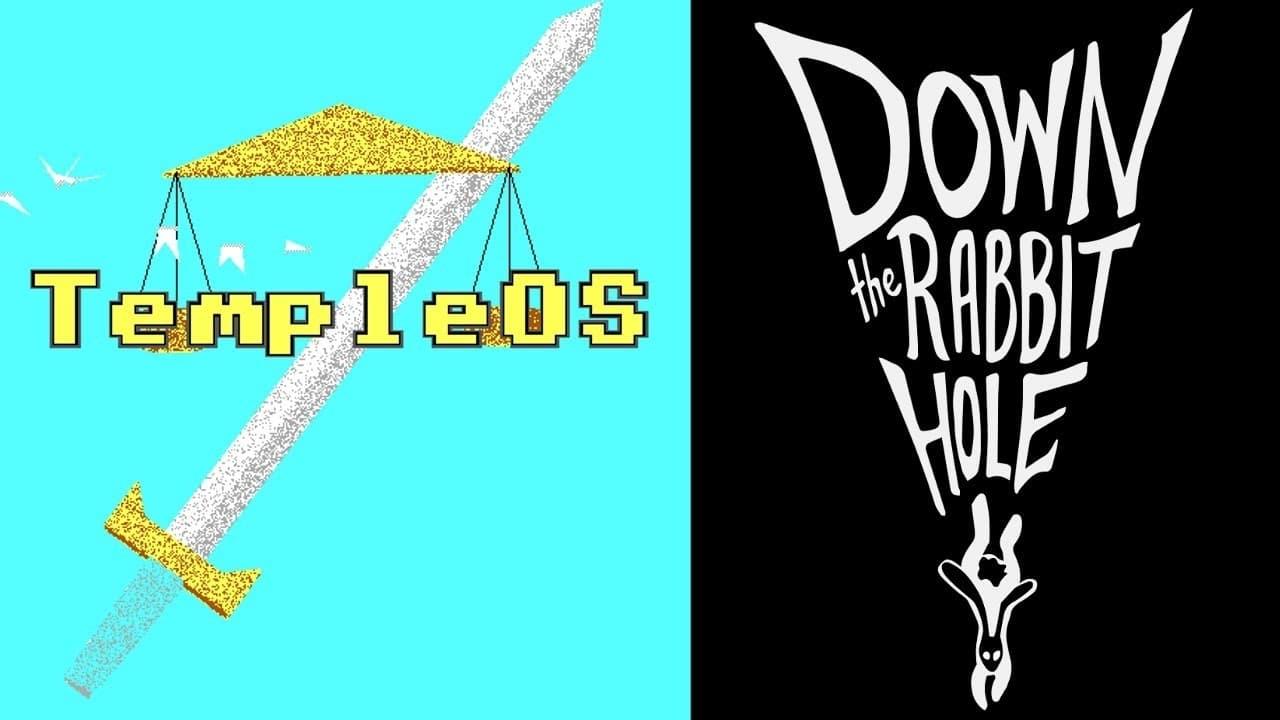 TempleOS | Down the Rabbit Hole backdrop