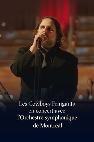 Les Cowboys Fringants en concert avec l’Orchestre symphonique de Montréal poster