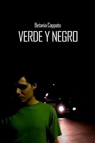 Verde y negro poster