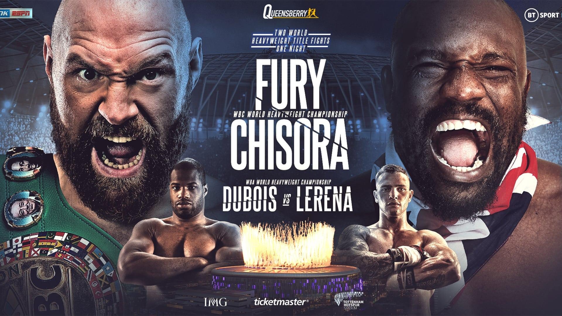 Tyson Fury vs. Derek Chisora III backdrop