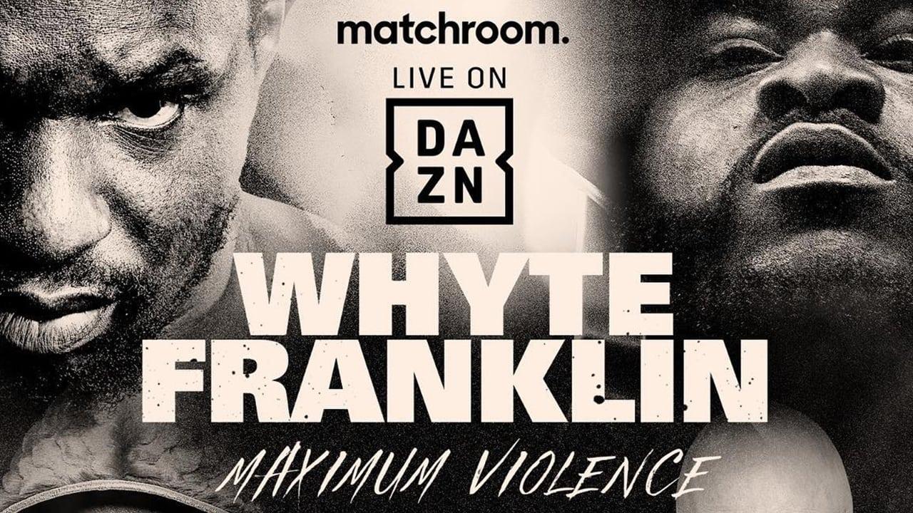 Dillian Whyte vs. Jermaine Franklin backdrop