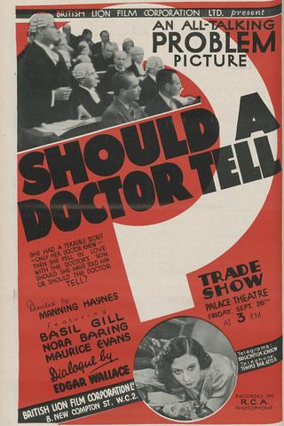 Should a Doctor Tell? poster