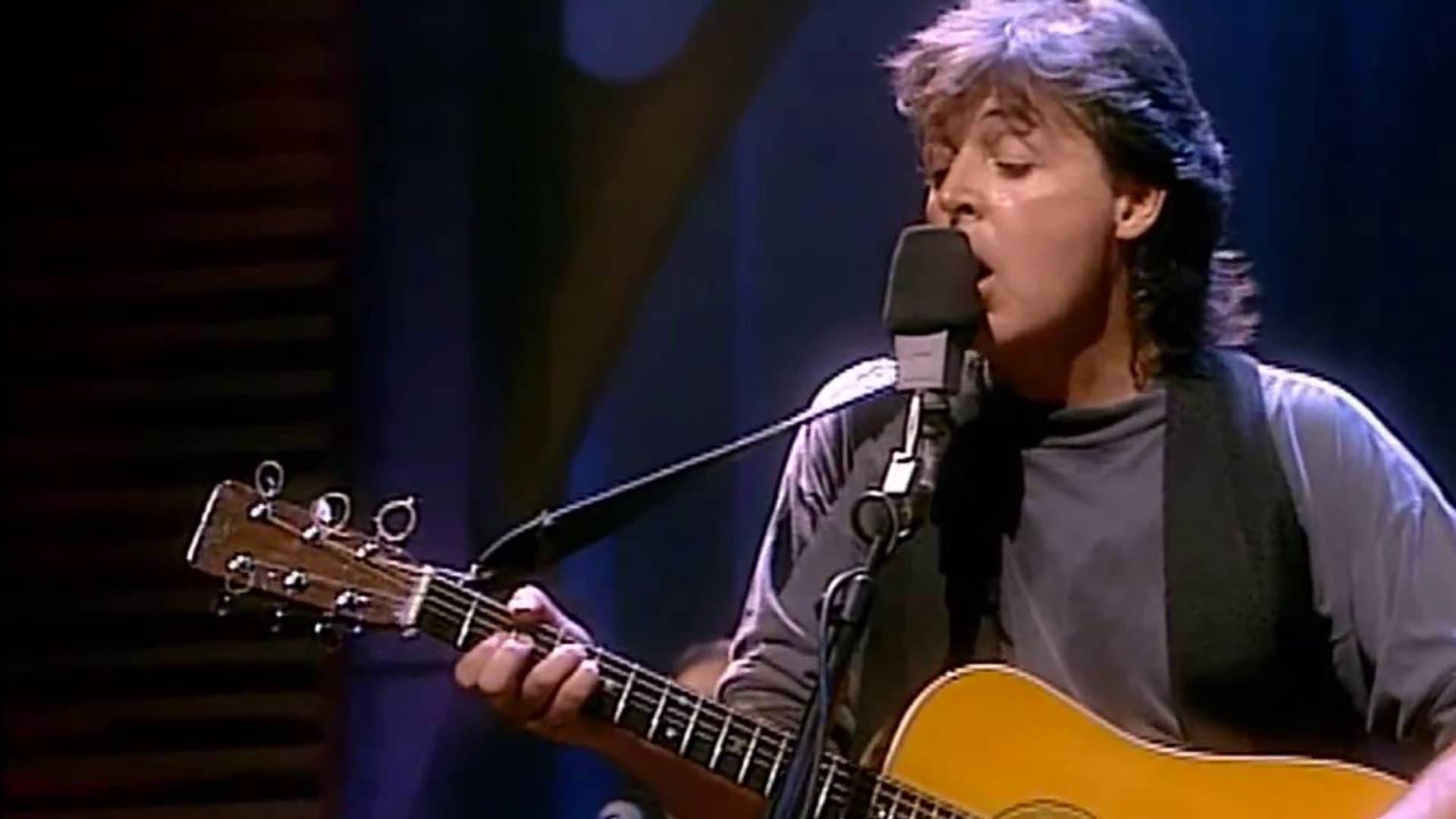 Paul McCartney: Unplugged backdrop
