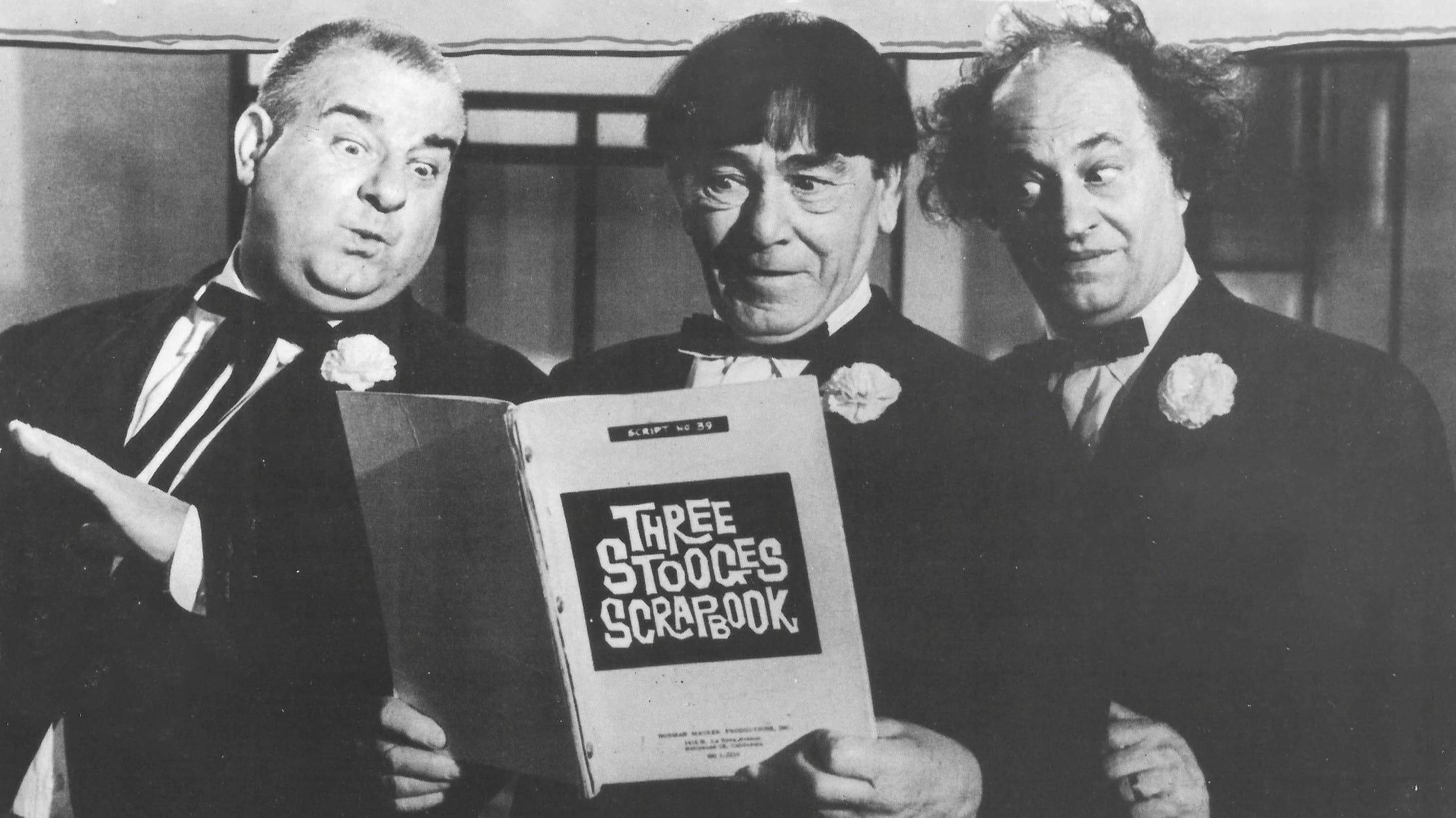 The Three Stooges Scrapbook backdrop