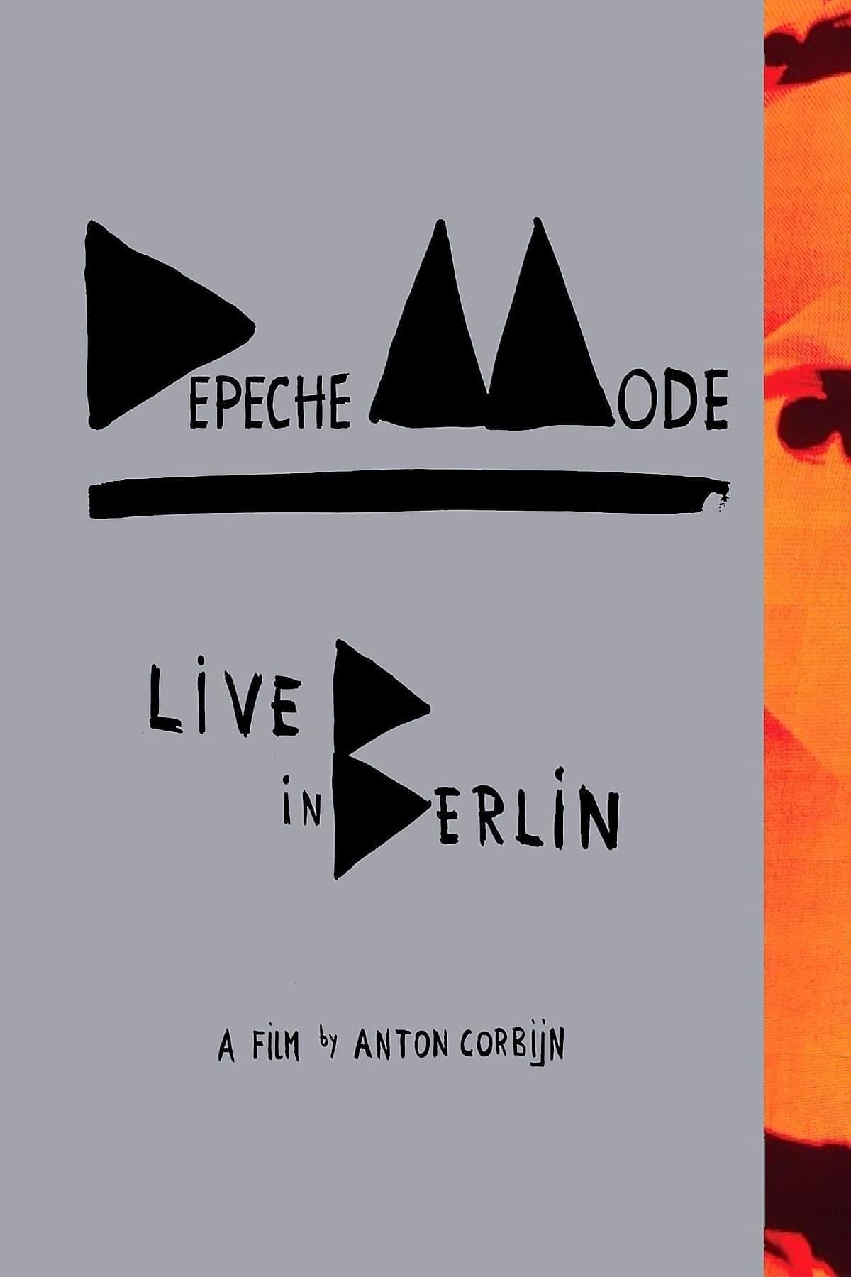 Depeche Mode: Live in Berlin poster