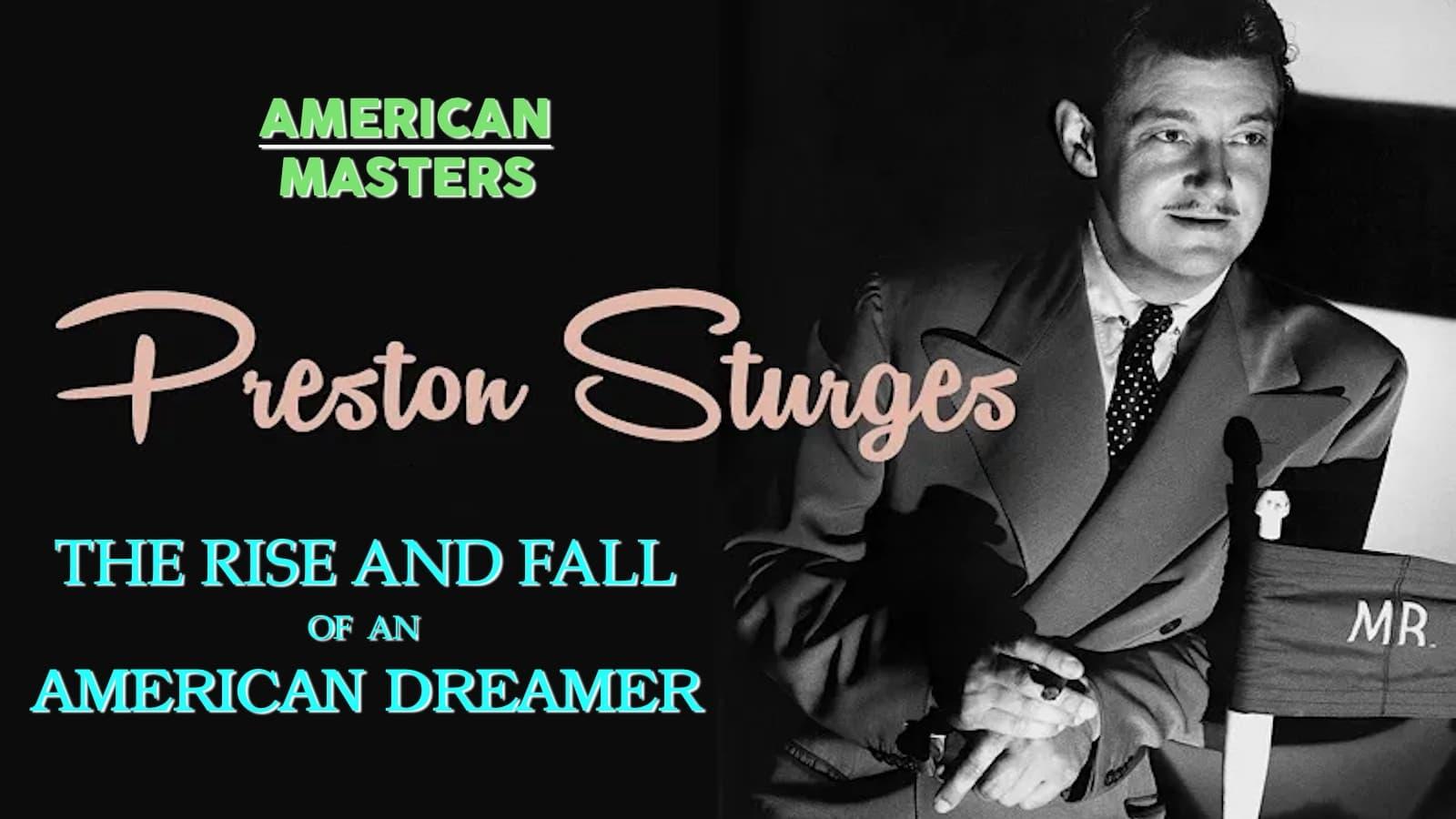 Preston Sturges: The Rise and Fall of an American Dreamer backdrop
