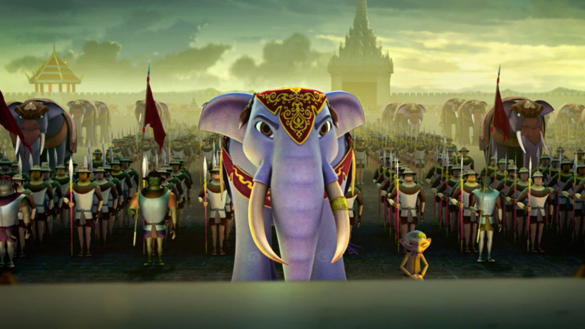 The Blue Elephant 2 backdrop