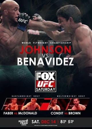 UFC on Fox 9: Johnson vs. Benavidez 2 poster