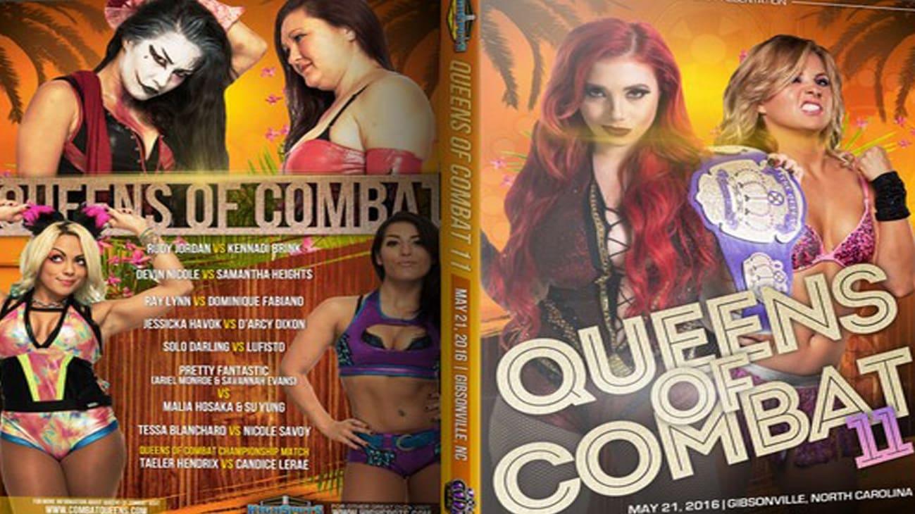 Queens Of Combat QOC 11 backdrop
