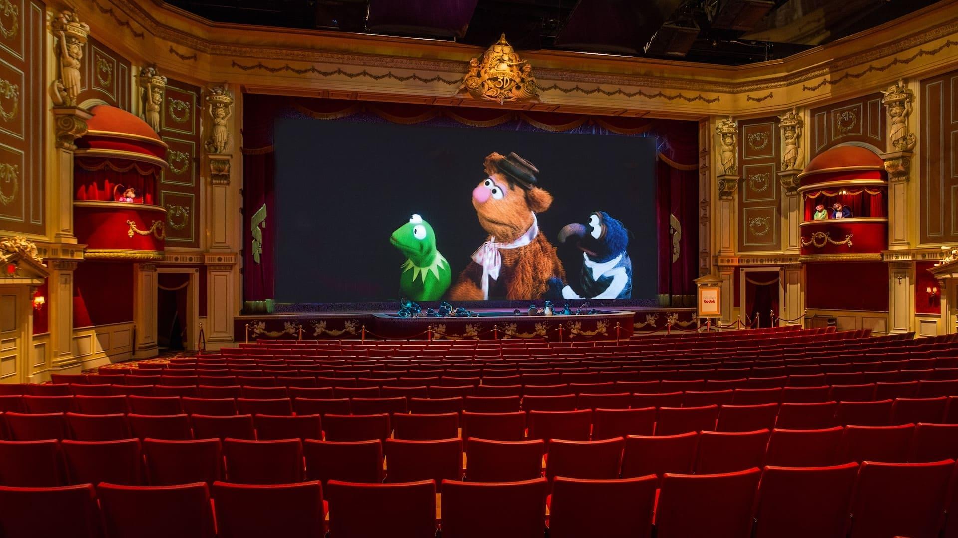 Muppet*Vision 3D backdrop