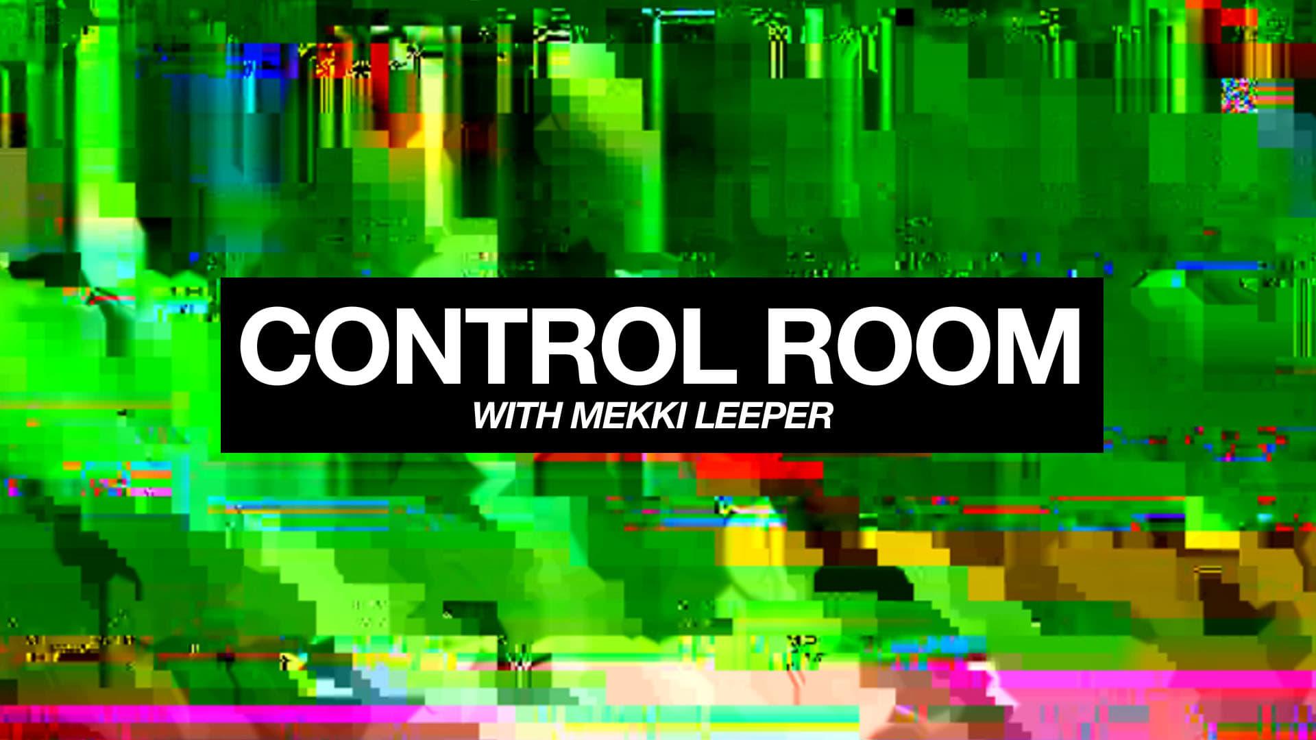 Control Room with Mekki Leeper backdrop