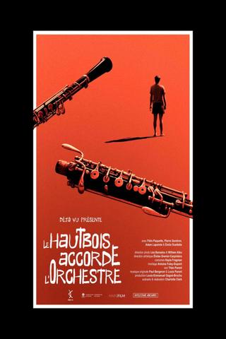 Le hautbois accorde l'orchestre poster