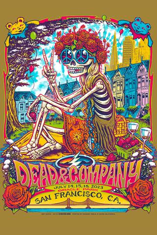 Dead & Company: 2023-07-16 Oracle Park, San Francisco, CA, USA poster
