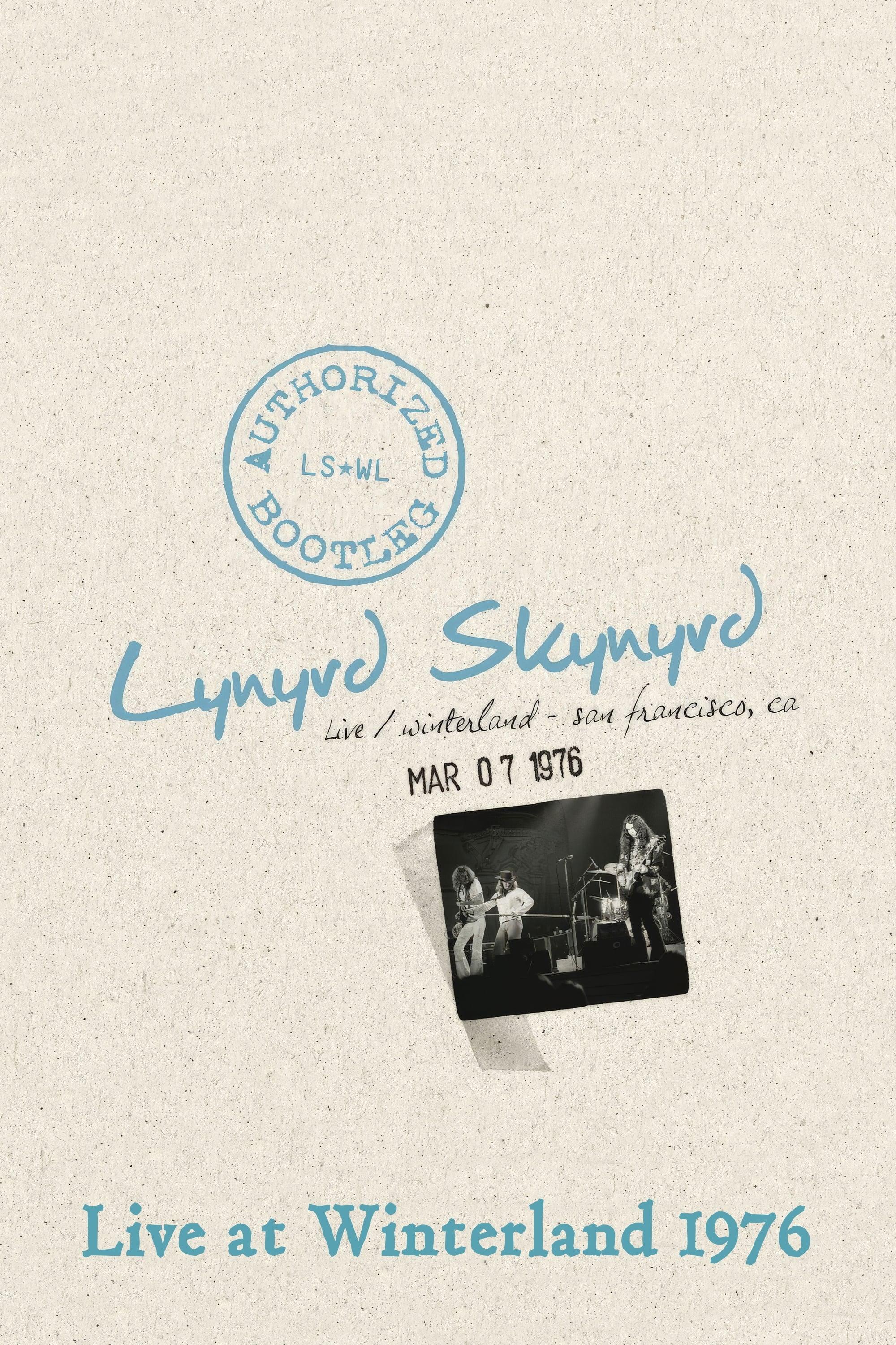 Lynyrd Skynyrd: Live at Winterland 1976 poster