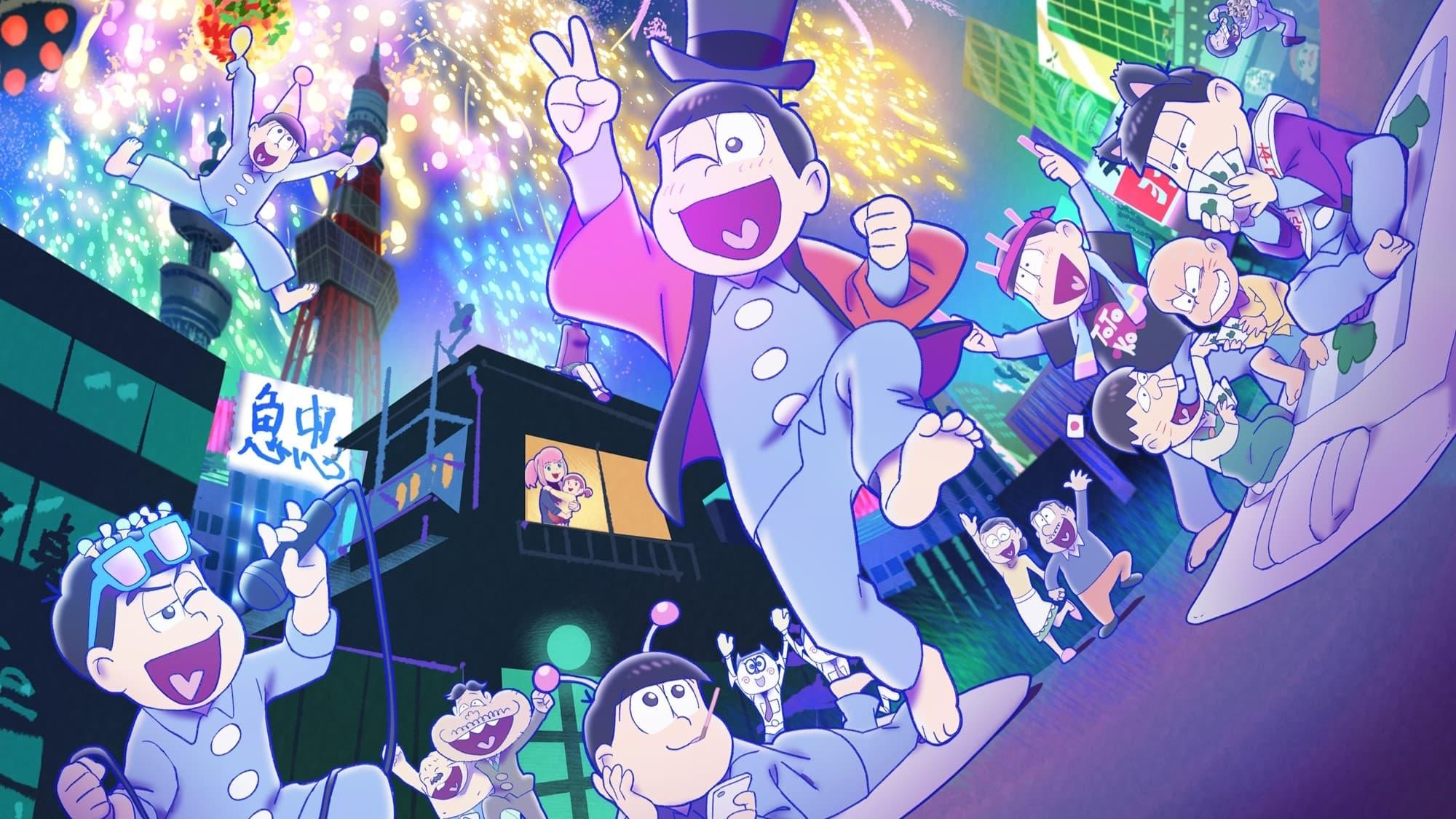 Mr. Osomatsu: The Soulful Takoyaki Party and the Legendary Sleepover backdrop