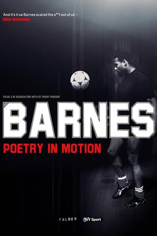 John Barnes: Poetry in Motion poster