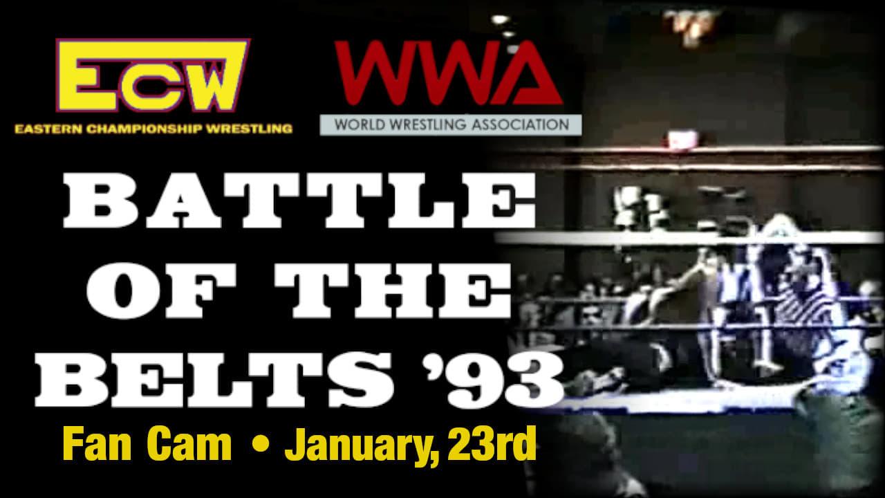 ECW/WWA Battle of the Belts backdrop