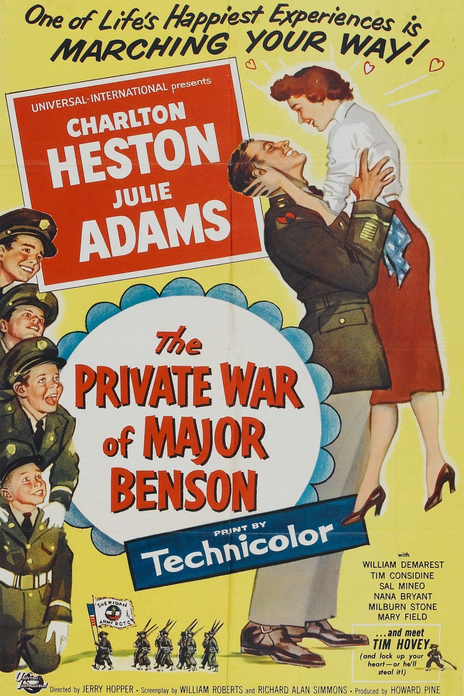 The Private War of Major Benson poster