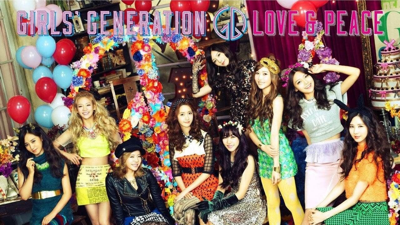 Girls' Generation - Love & Peace - Japan 3rd Tour backdrop